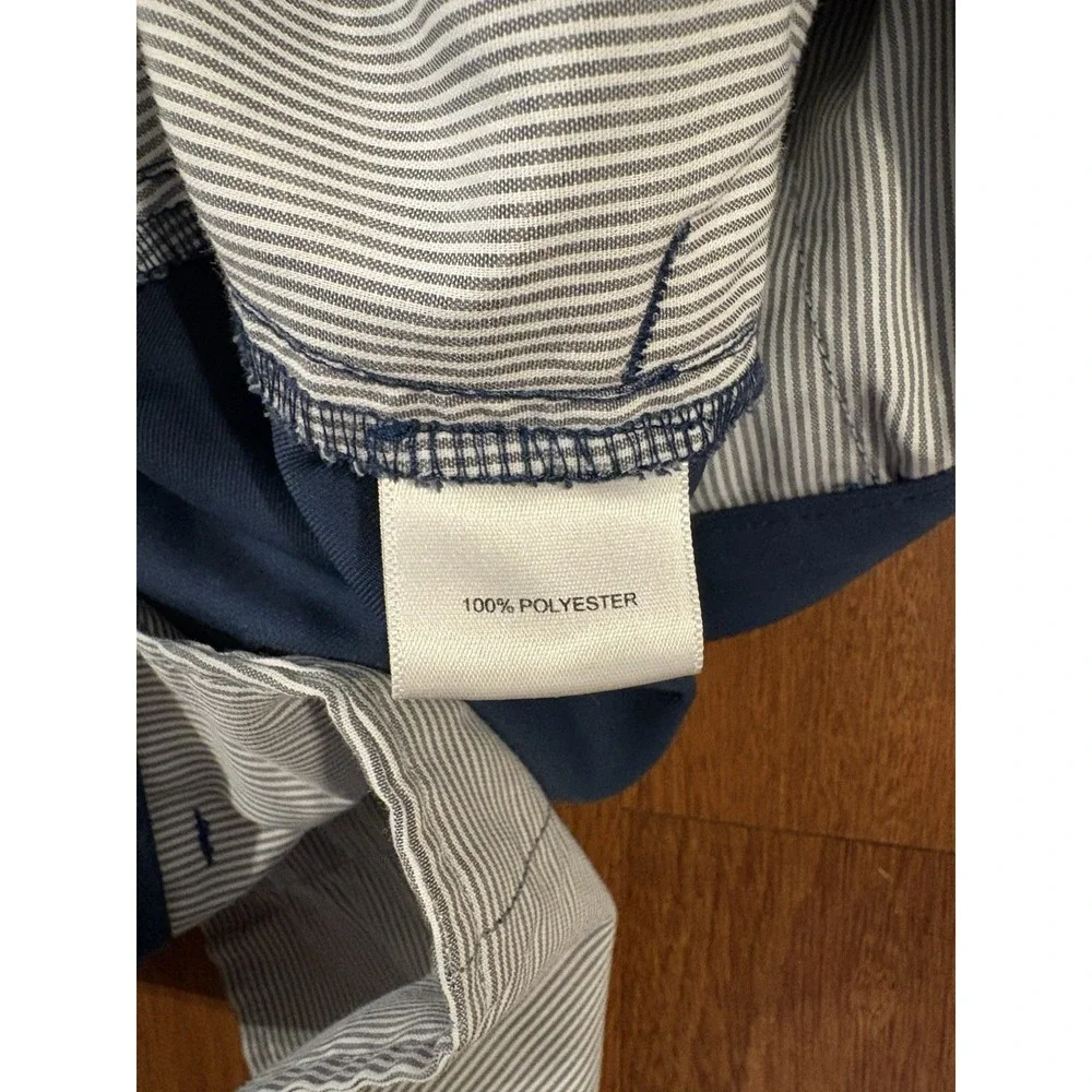2 Pair Peter Millar Golf Shorts Men's 38 Blue Gray Performance Stretch 9